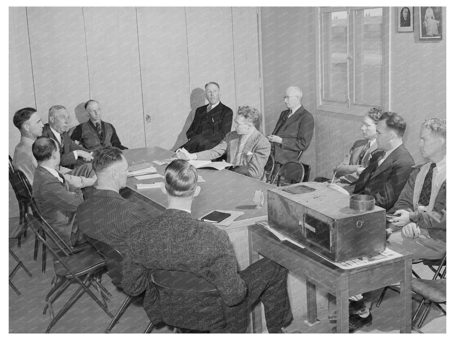 Farm Security Administration Meeting Caldwell Idaho 1941