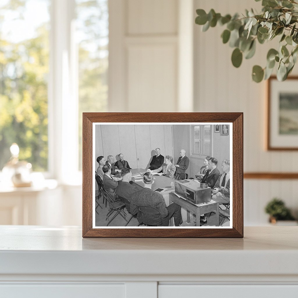 Farm Security Administration Meeting Caldwell Idaho 1941