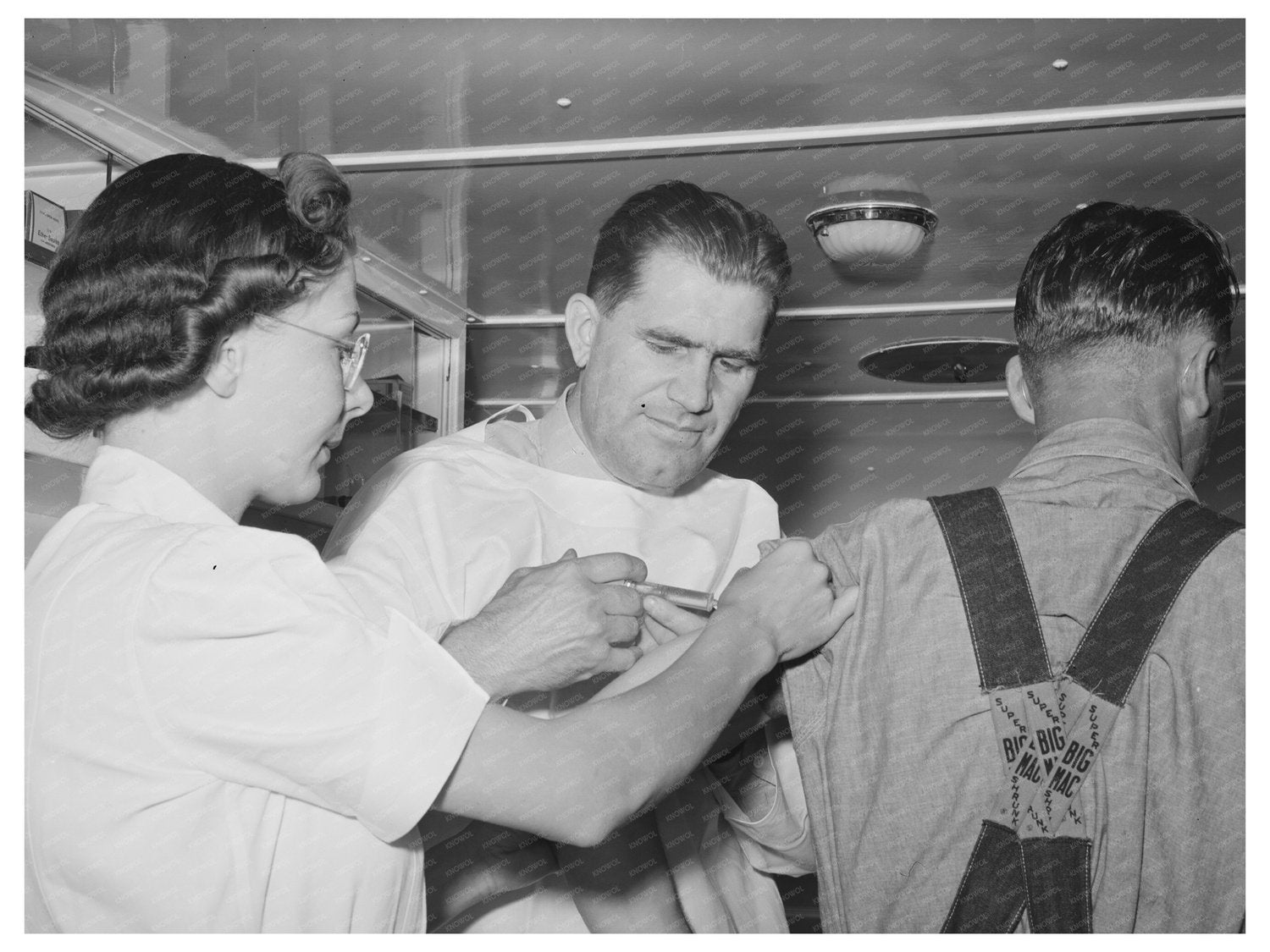 Farm Worker Treated for Wood Tick Fever Wilder Idaho 1941