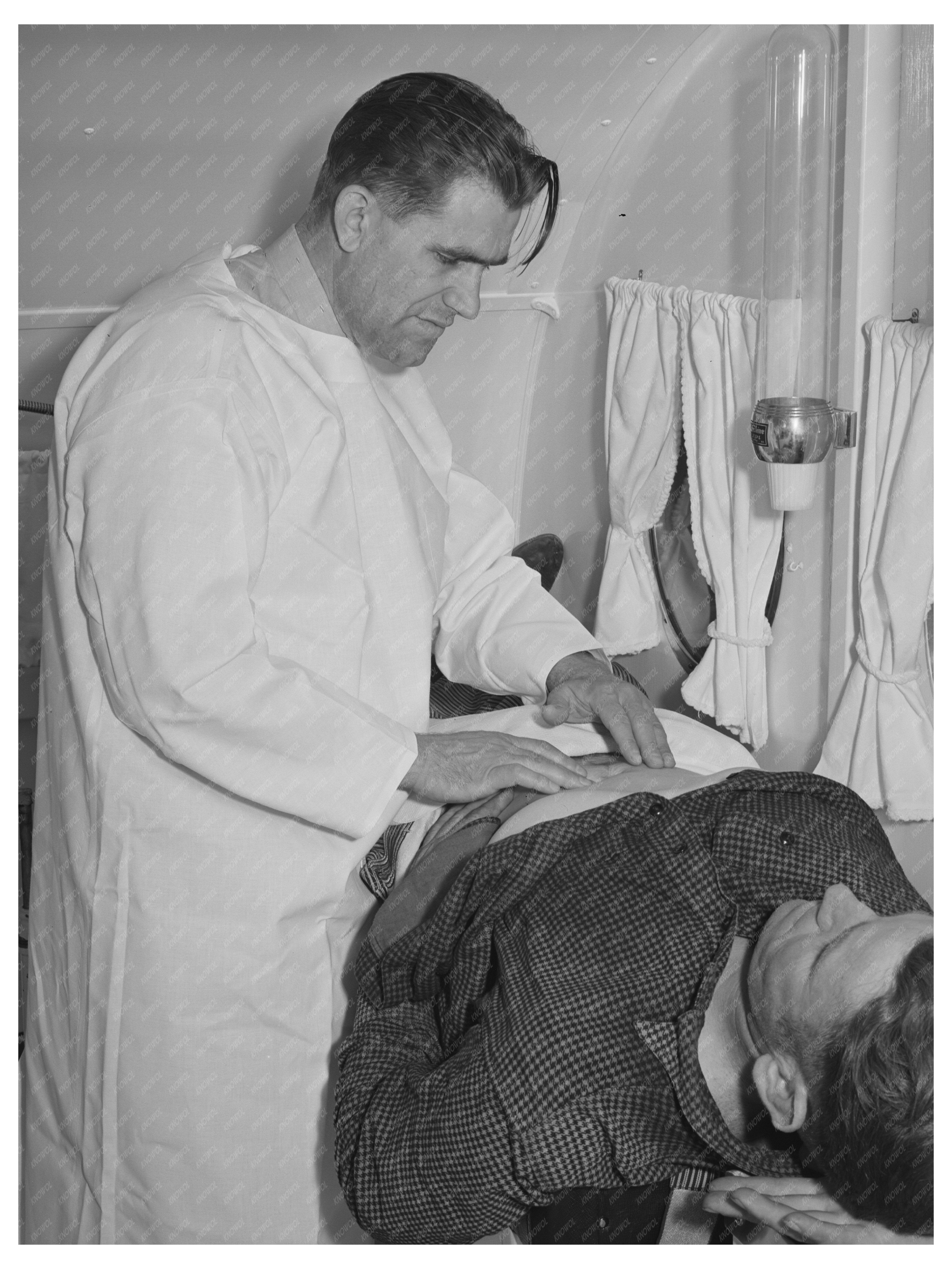 Mobile Clinic Examination at FSA Labor Camp 1941