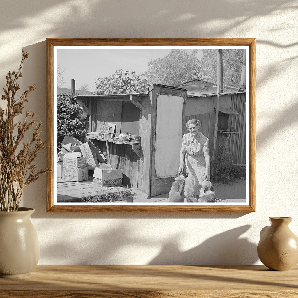 San Diego Shack House for Rent May 1941 15 Dollars Per Month