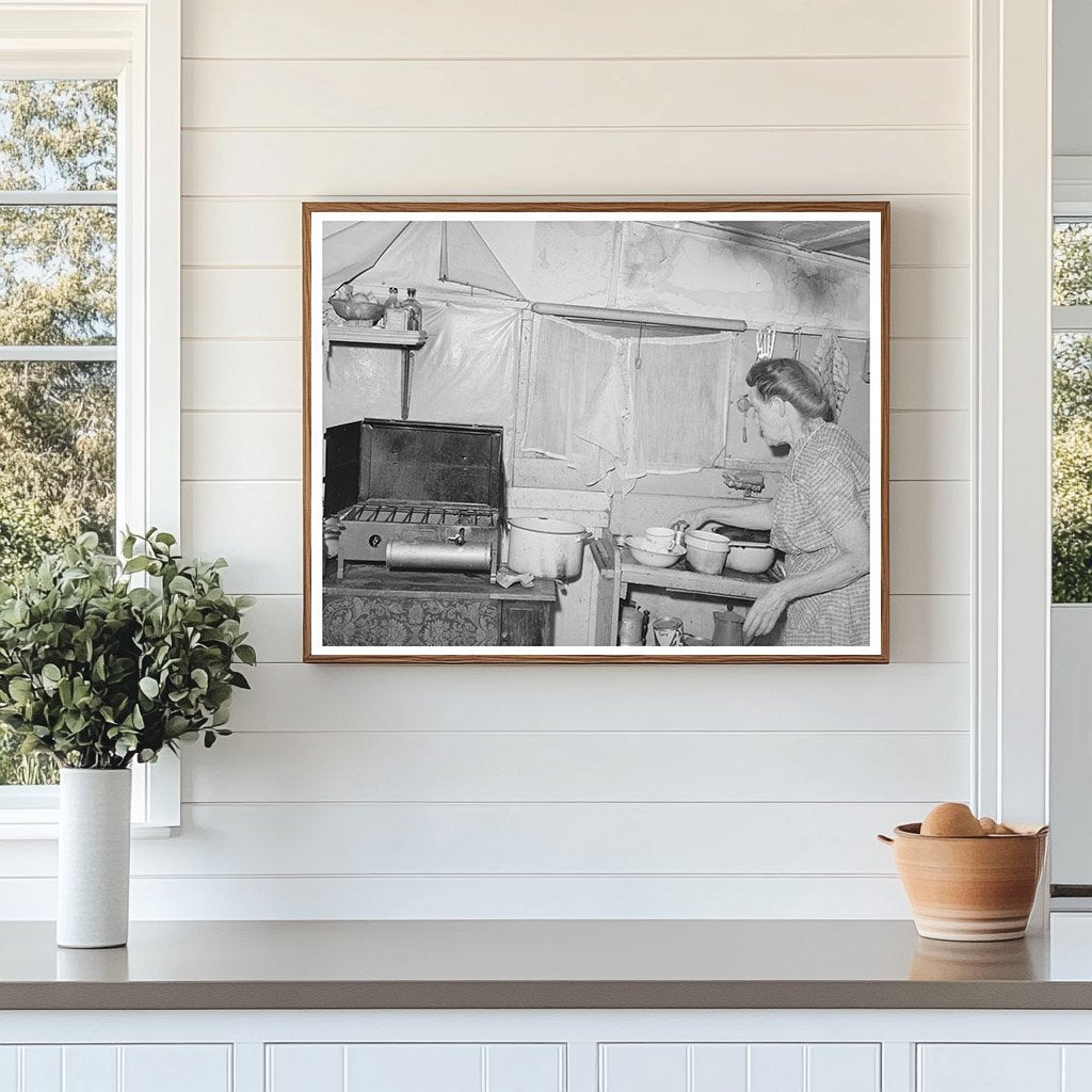 San Diego Shack House Interior May 1941