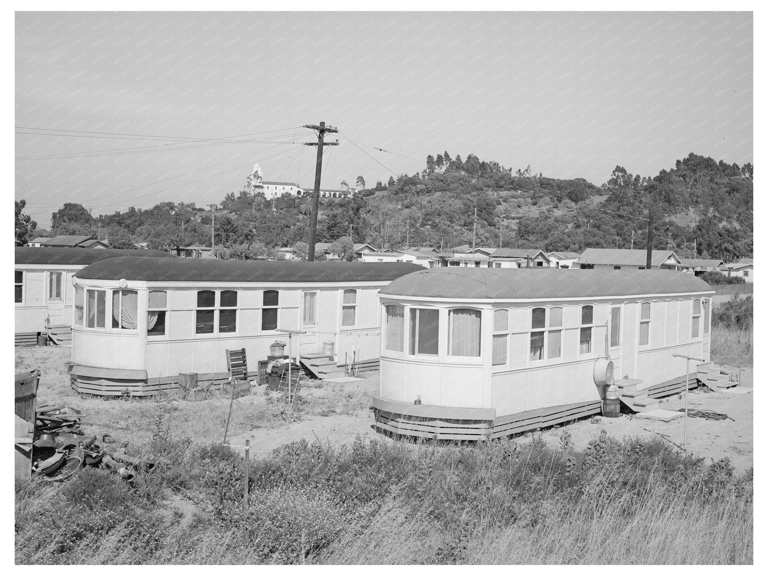 1941 Vintage San Diego Streetcar Dwellings for Rent
