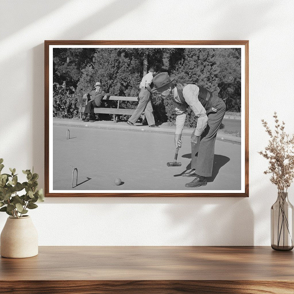 Vogue Game in Balboa Park San Diego May 1941