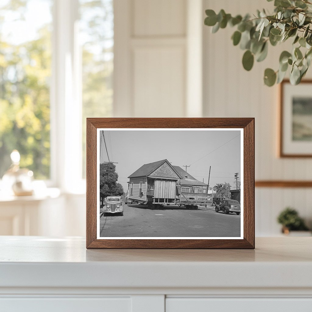 Old House Relocation in San Diego May 1941