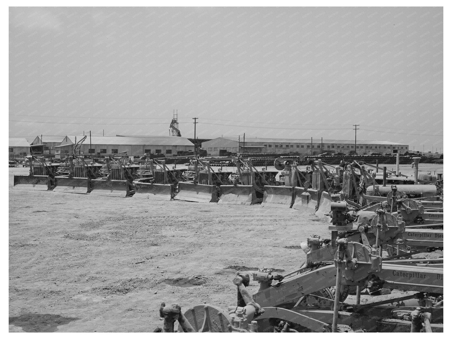 Road Scraper at Kearney-Mesa Housing Project May 1941