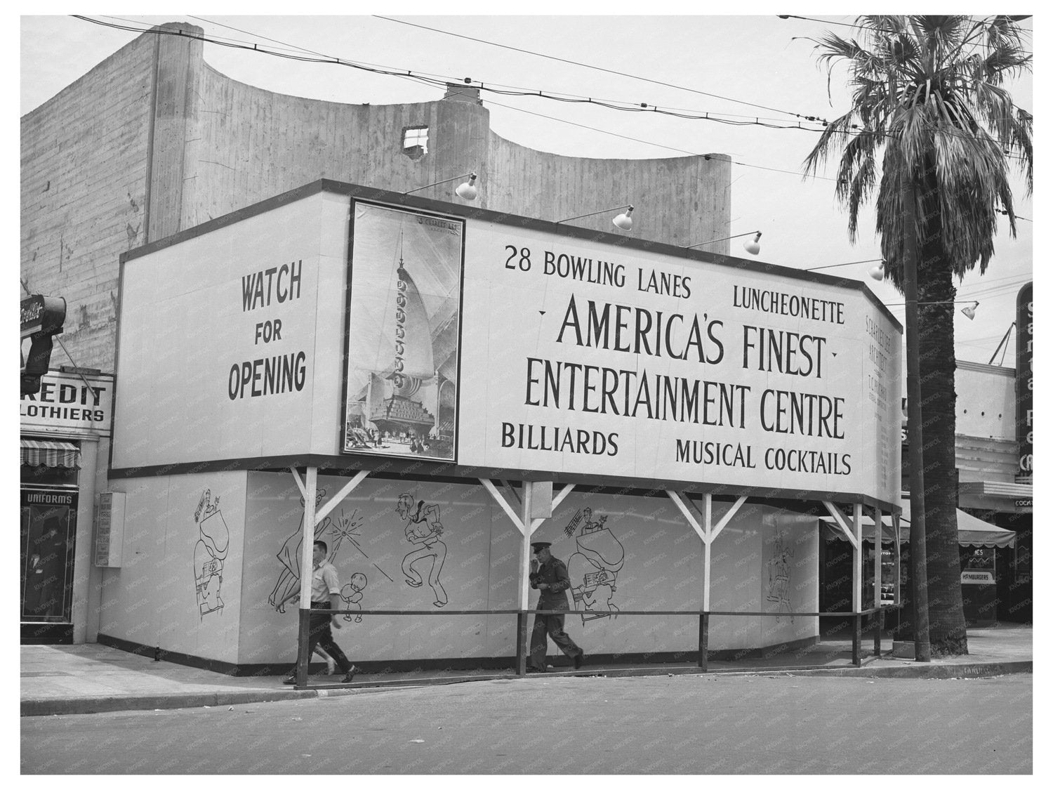 San Diego Entertainment Center Construction May 1941