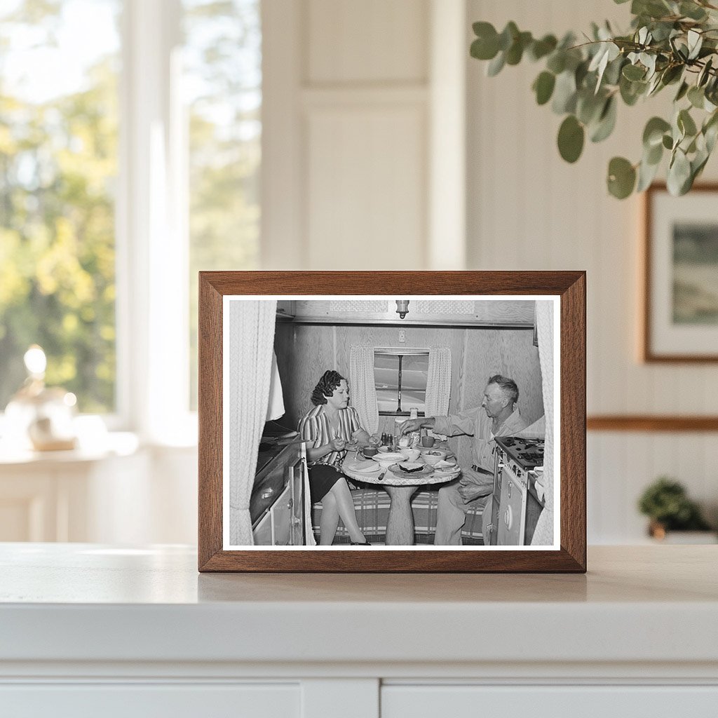 Lunch in Trailer Home San Diego May 1941