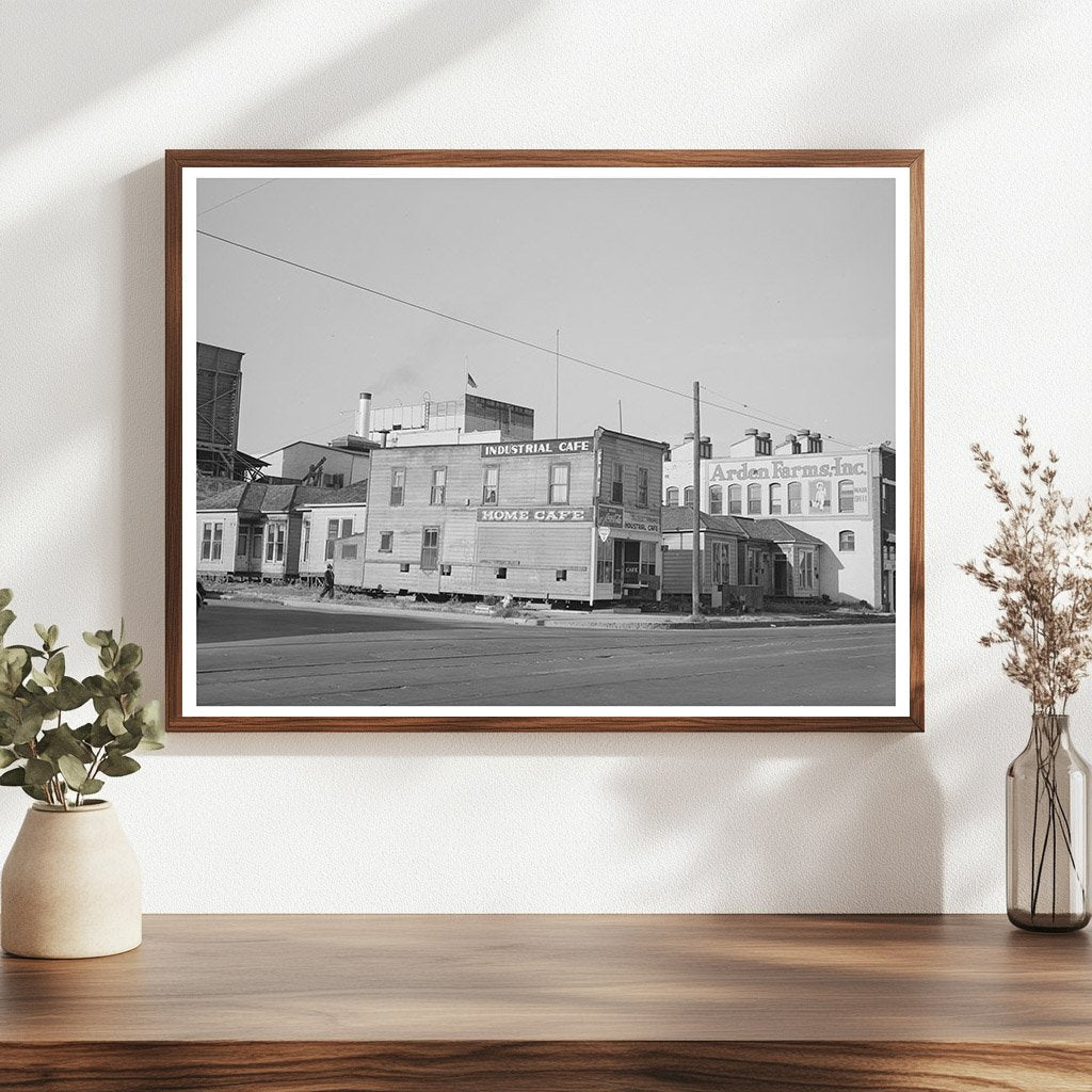 Relocating Historic Homes for Arden Farms Creamery Expansion 1941