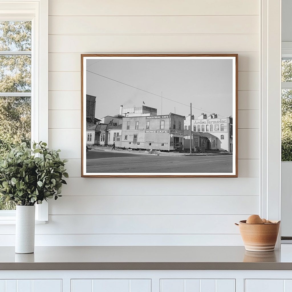 Relocating Historic Homes for Arden Farms Creamery Expansion 1941