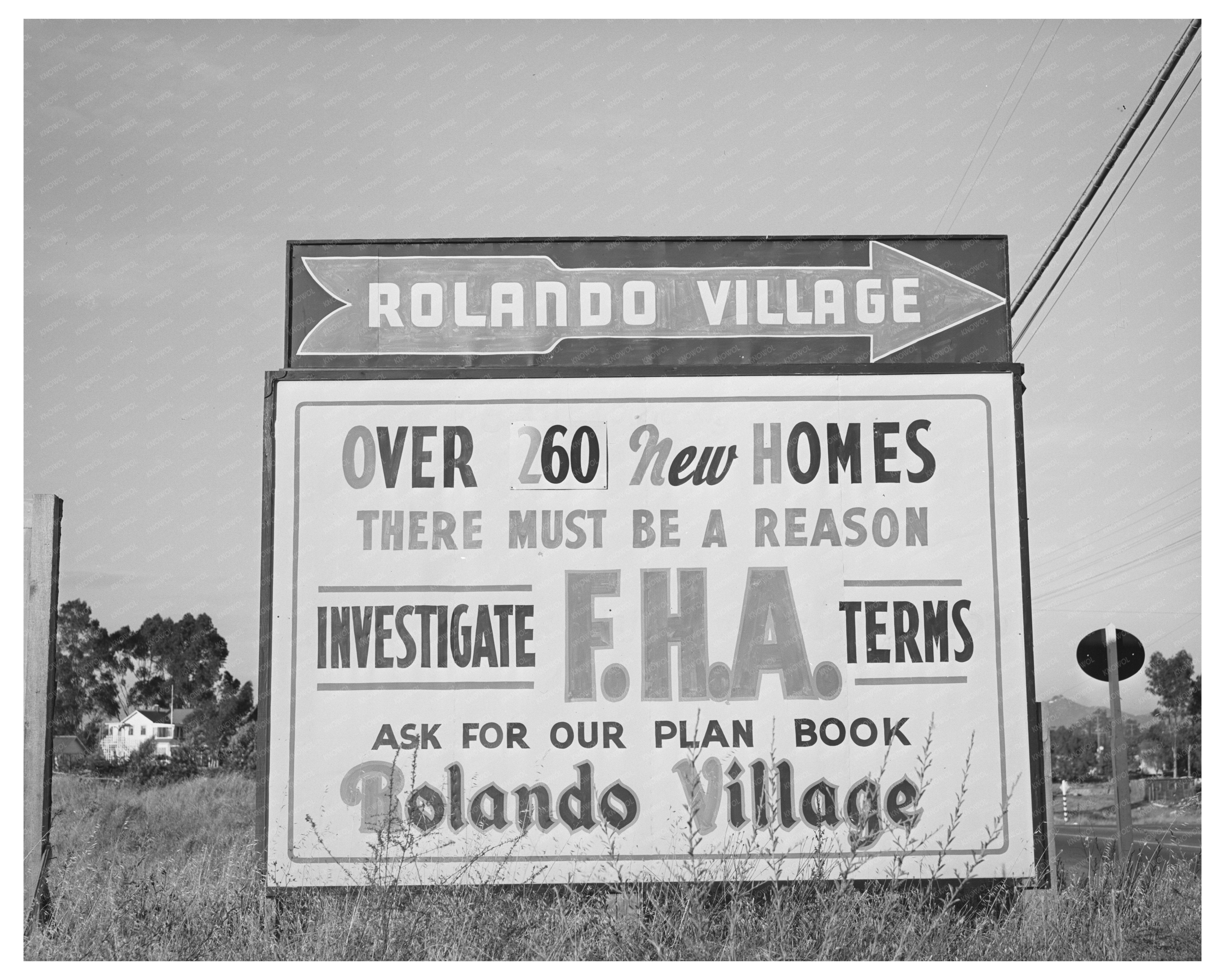 FHA Housing Project San Diego May 1941