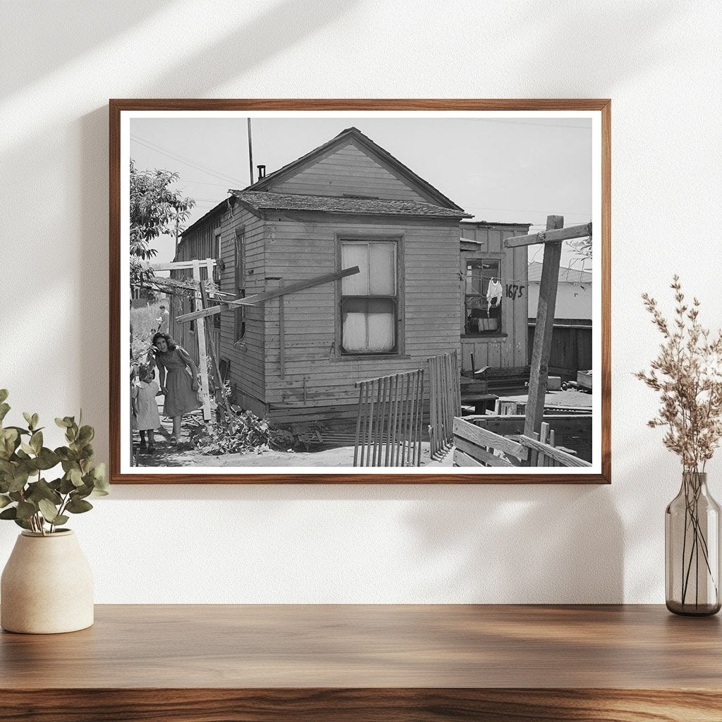 Mexican Girls Walking Home San Diego 1941