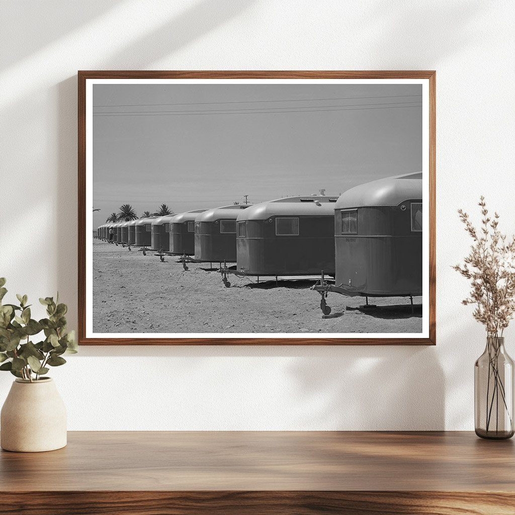 San Diego Trailer Rentals for Defense Workers June 1941