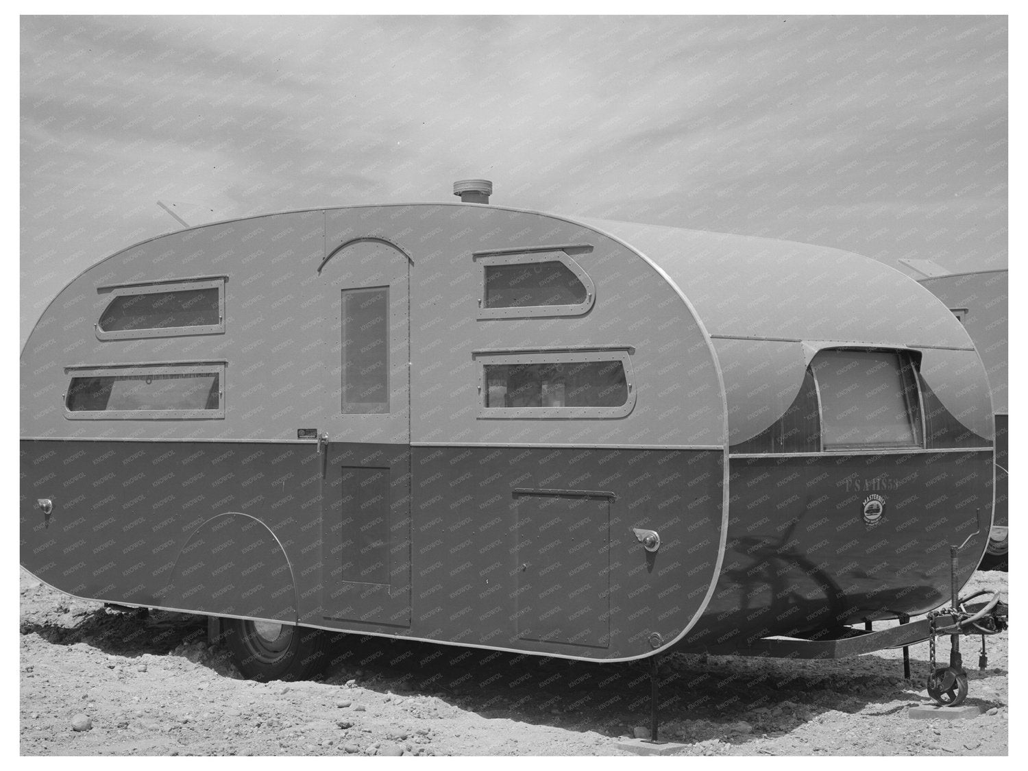 Trailers for Defense Workers in San Diego 1941