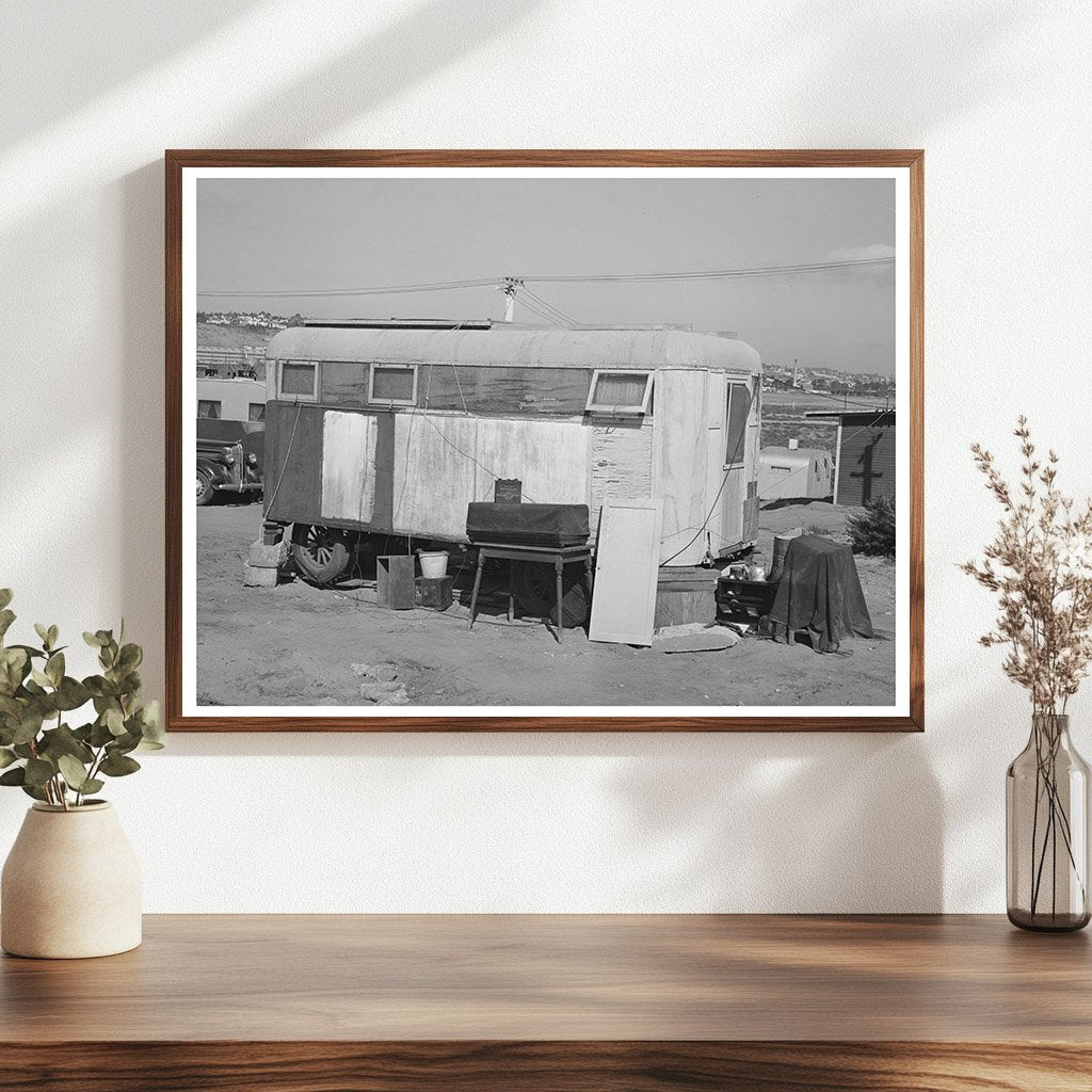 1941 Vintage Trailer Court in San Diego California