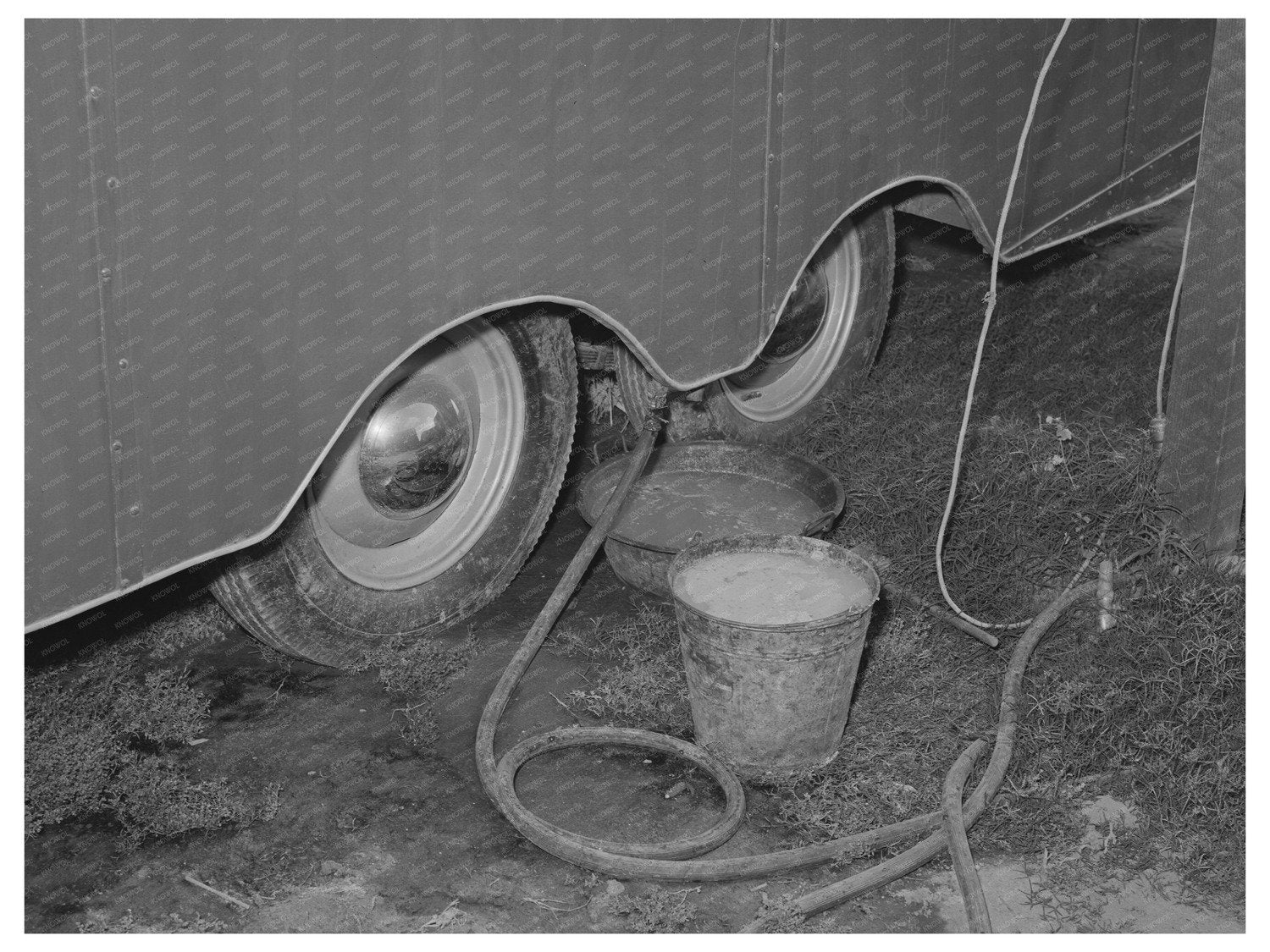 Sanitation Issues in San Diego Trailer Court 1944