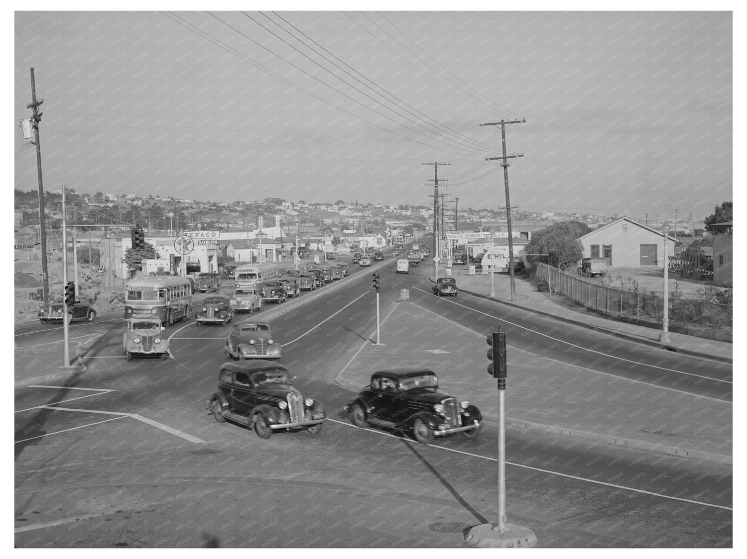 San Diego Traffic and Aircraft Workers 1941