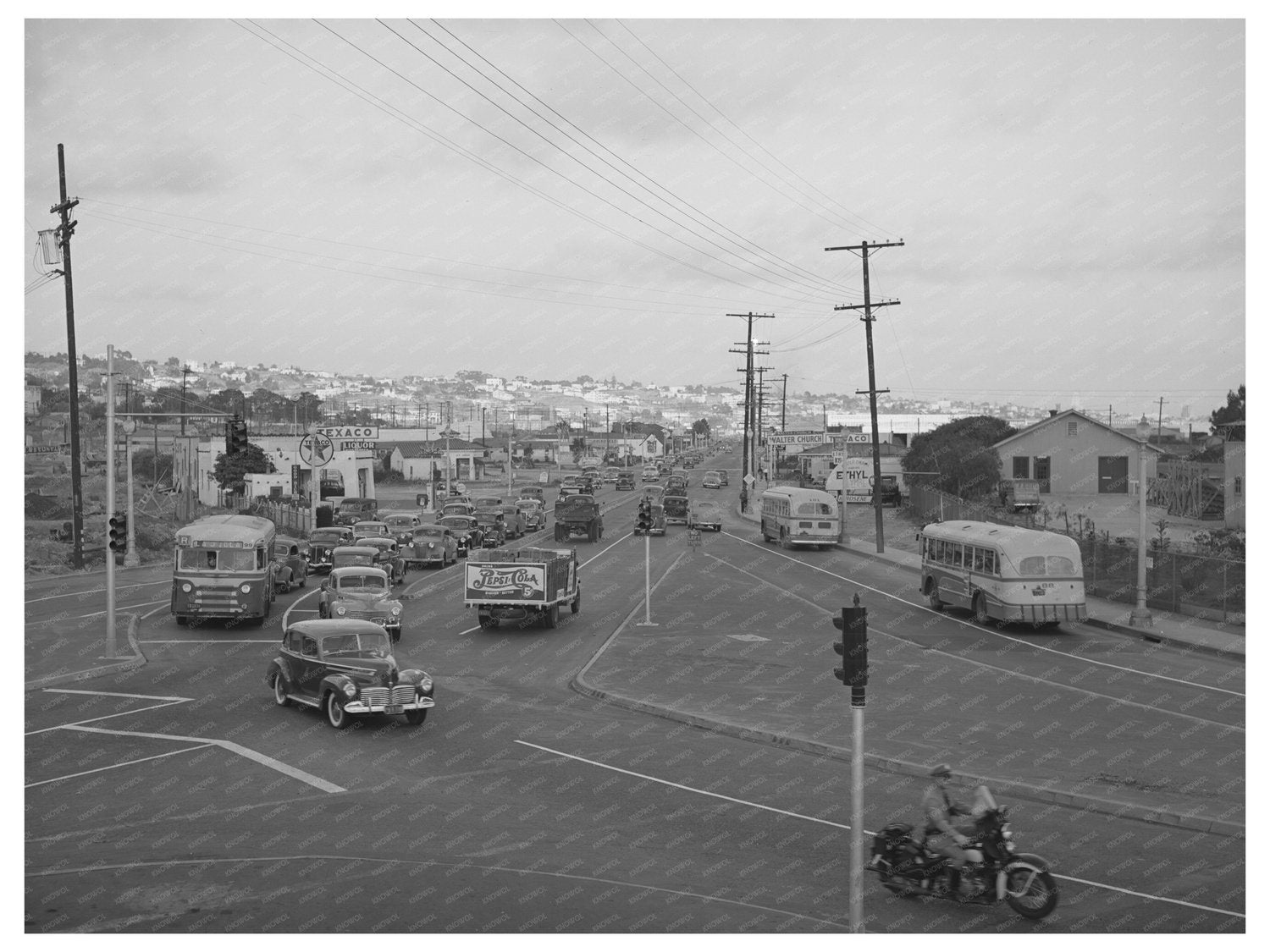 San Diego Traffic and Aircraft Workers June 1941