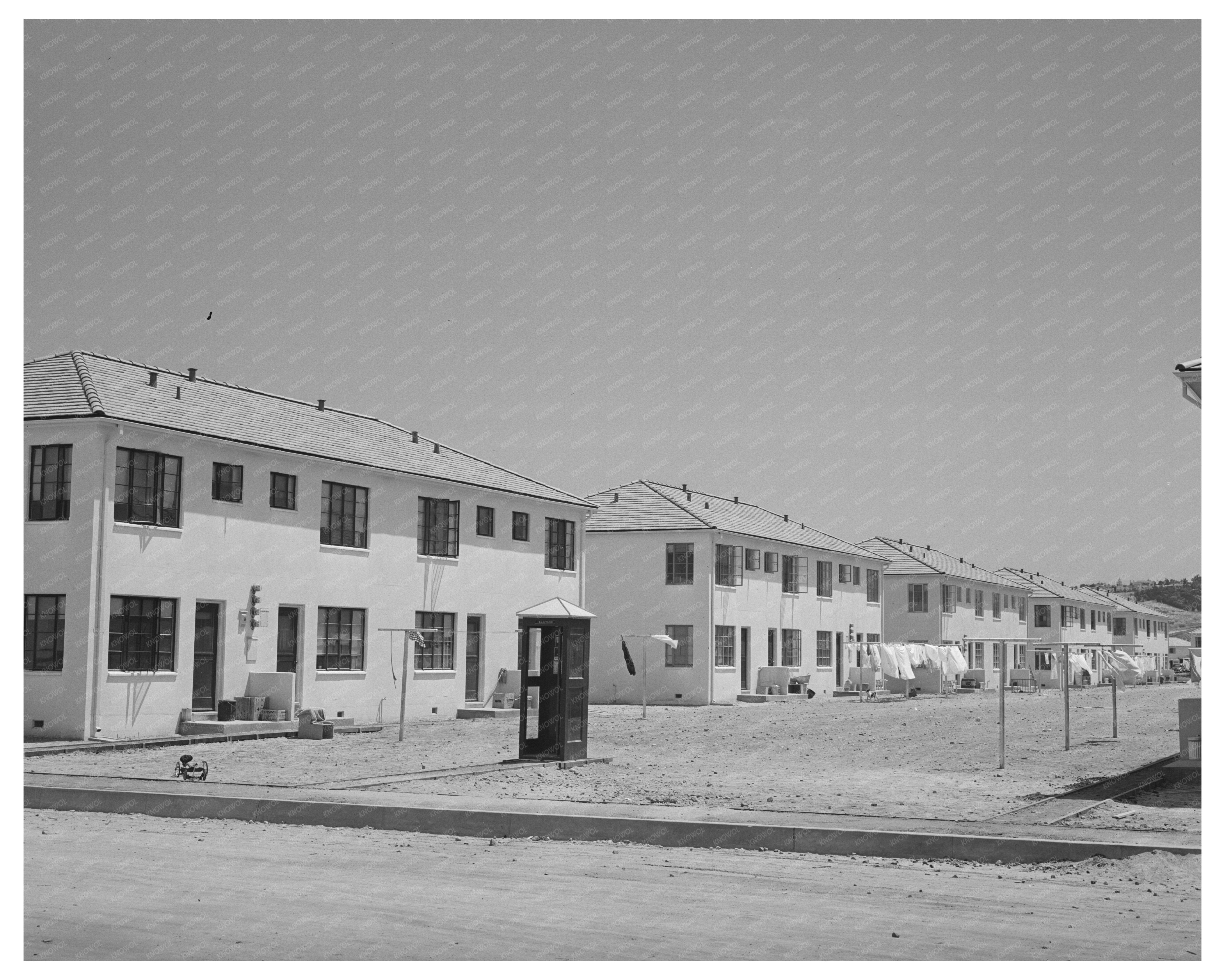 Navy Defense Housing for Military Families San Diego 1941