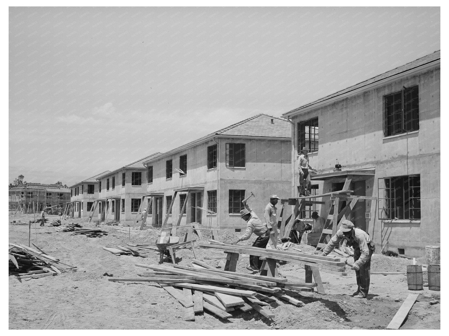 Navy Defense Housing Project San Diego 1944