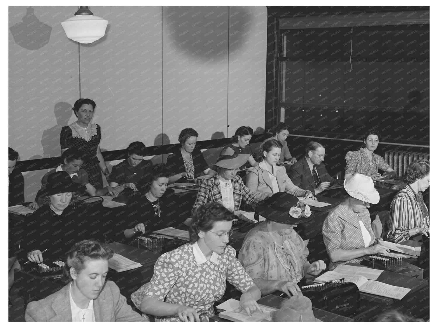 San Diego Vocational School Classroom Image 1941