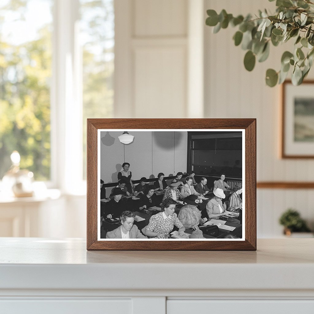 San Diego Vocational School Classroom Image 1941