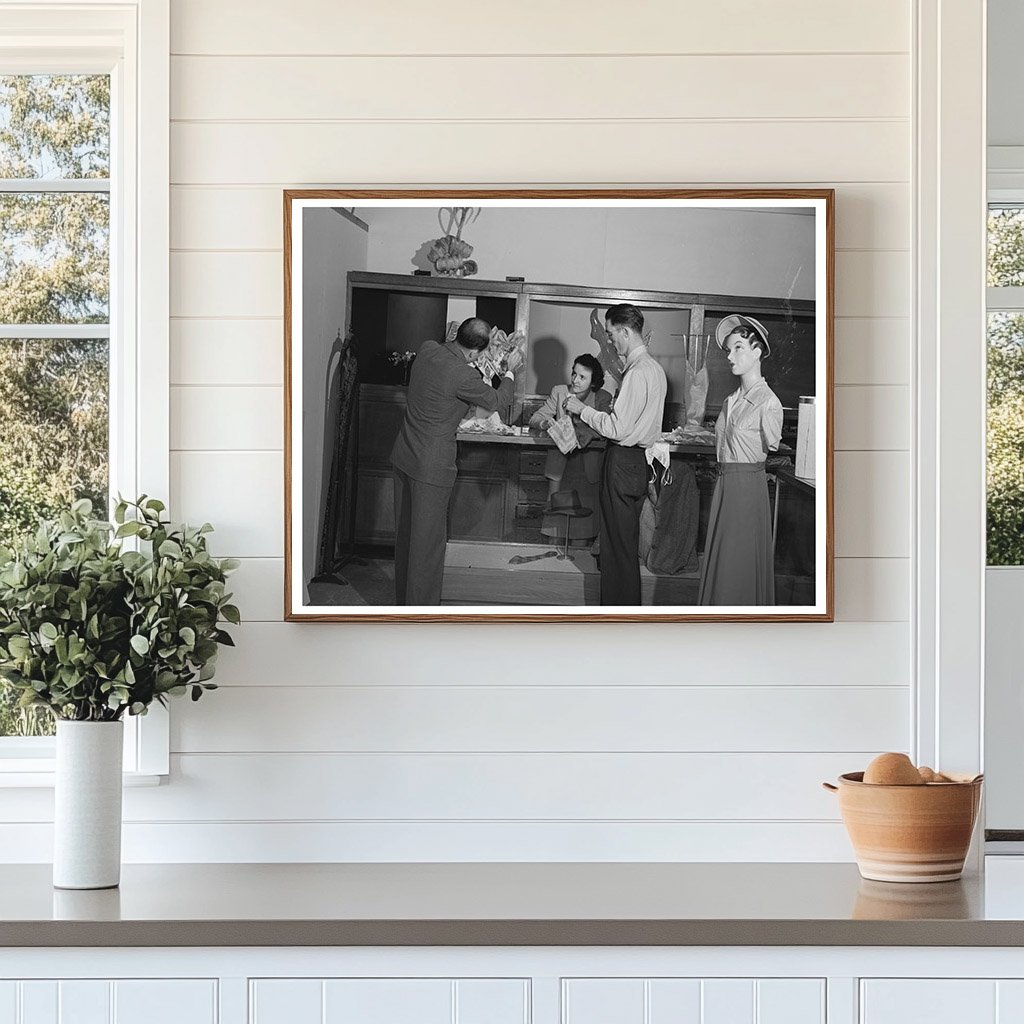 1941 Vintage Retail Display in San Diego Vocational School