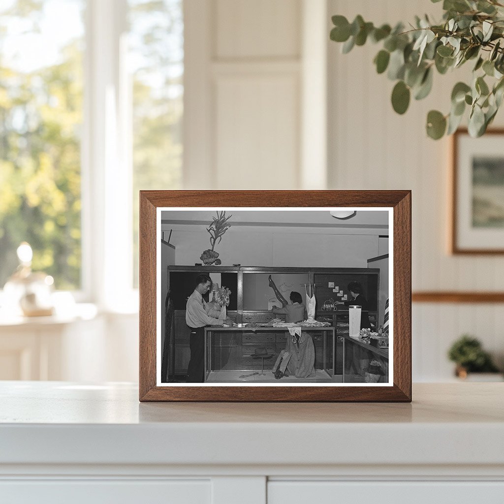 Retail Training Display San Diego Vocational School June 1941