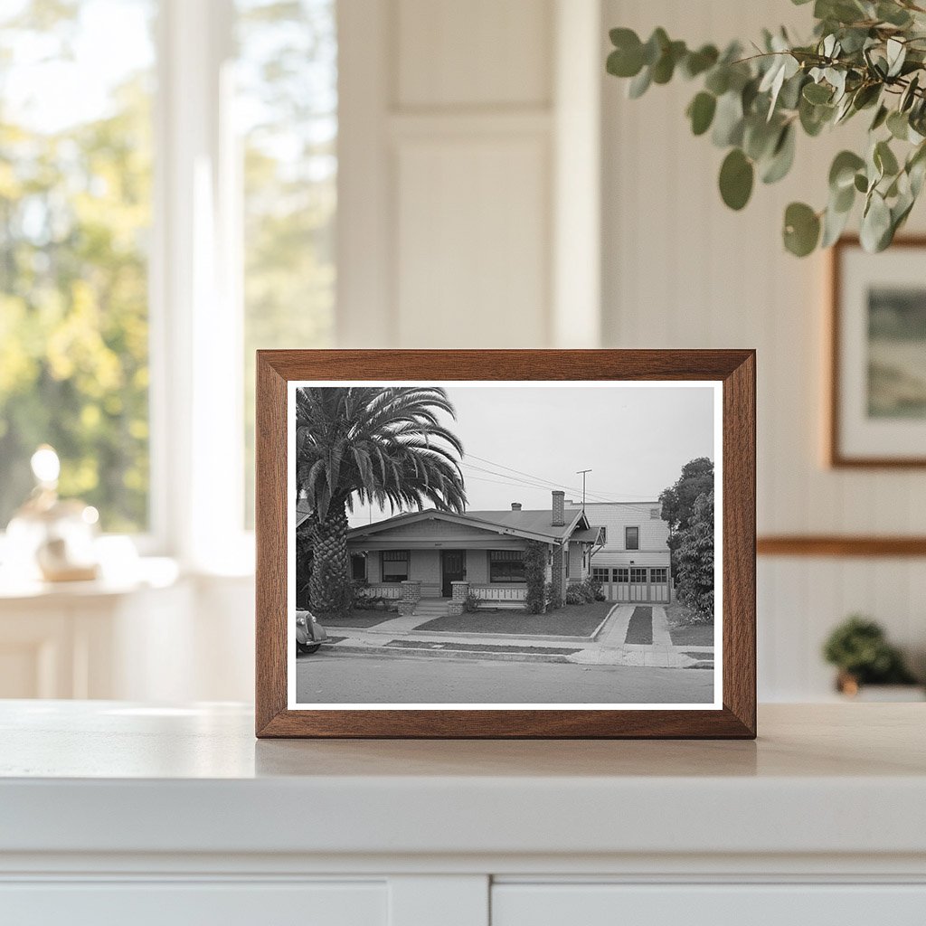 Houses on Jackdaw Street San Diego June 1941