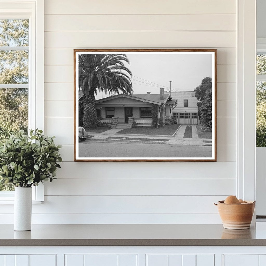 Houses on Jackdaw Street San Diego June 1941