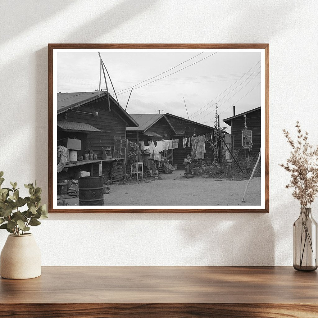 Mexican Families Backyards San Diego May 1941