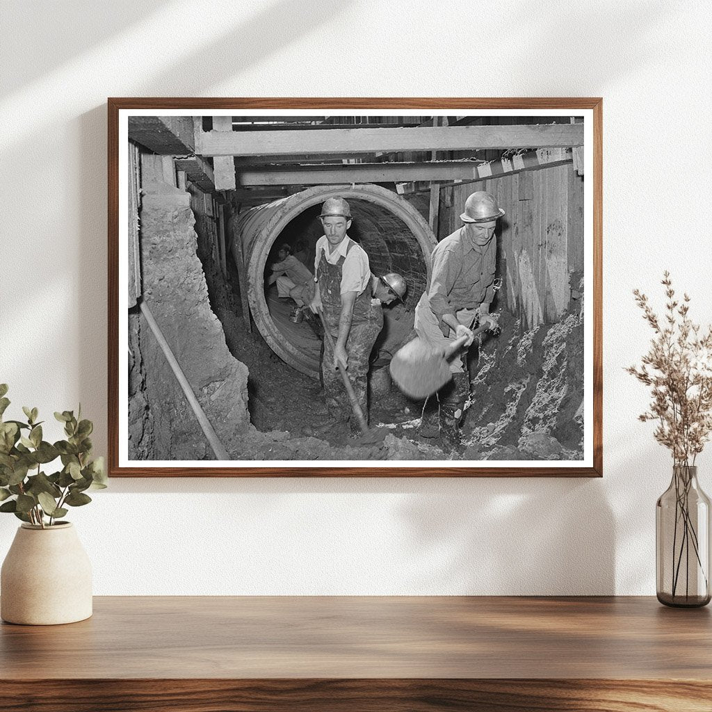 San Diego Sewage Line Construction June 1941