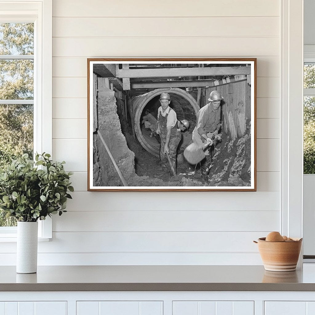 San Diego Sewage Line Construction June 1941