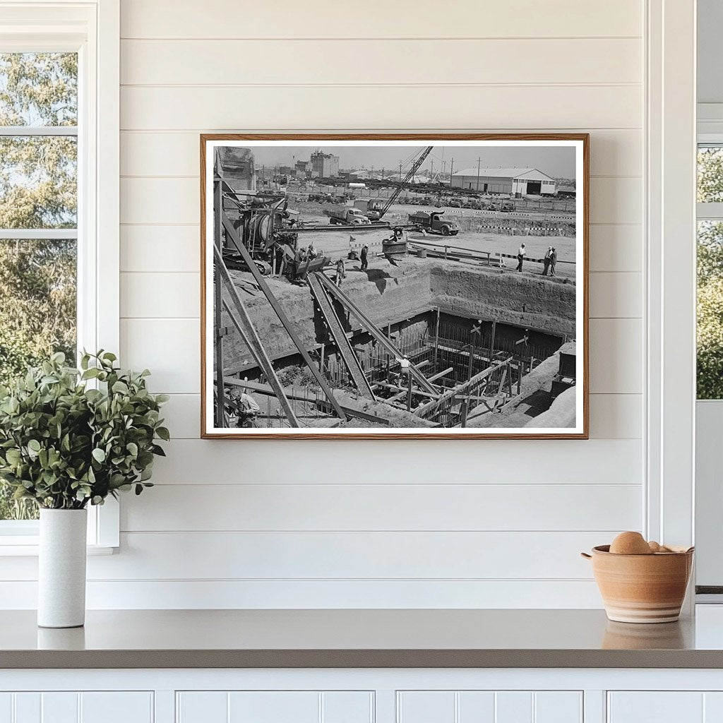 San Diego Sewage Plant Excavation May 1941