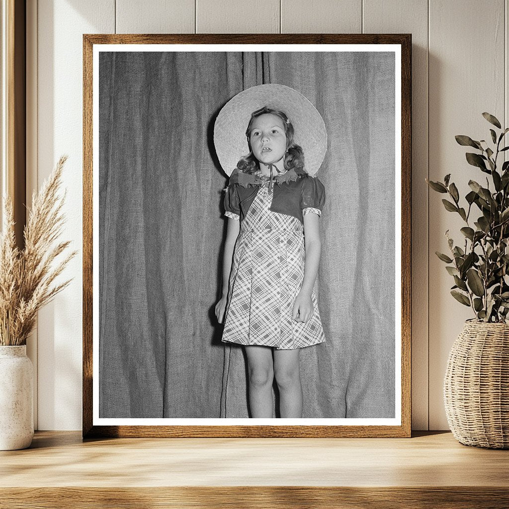 Farm Worker Daughter in Educational Program Caldwell 1941