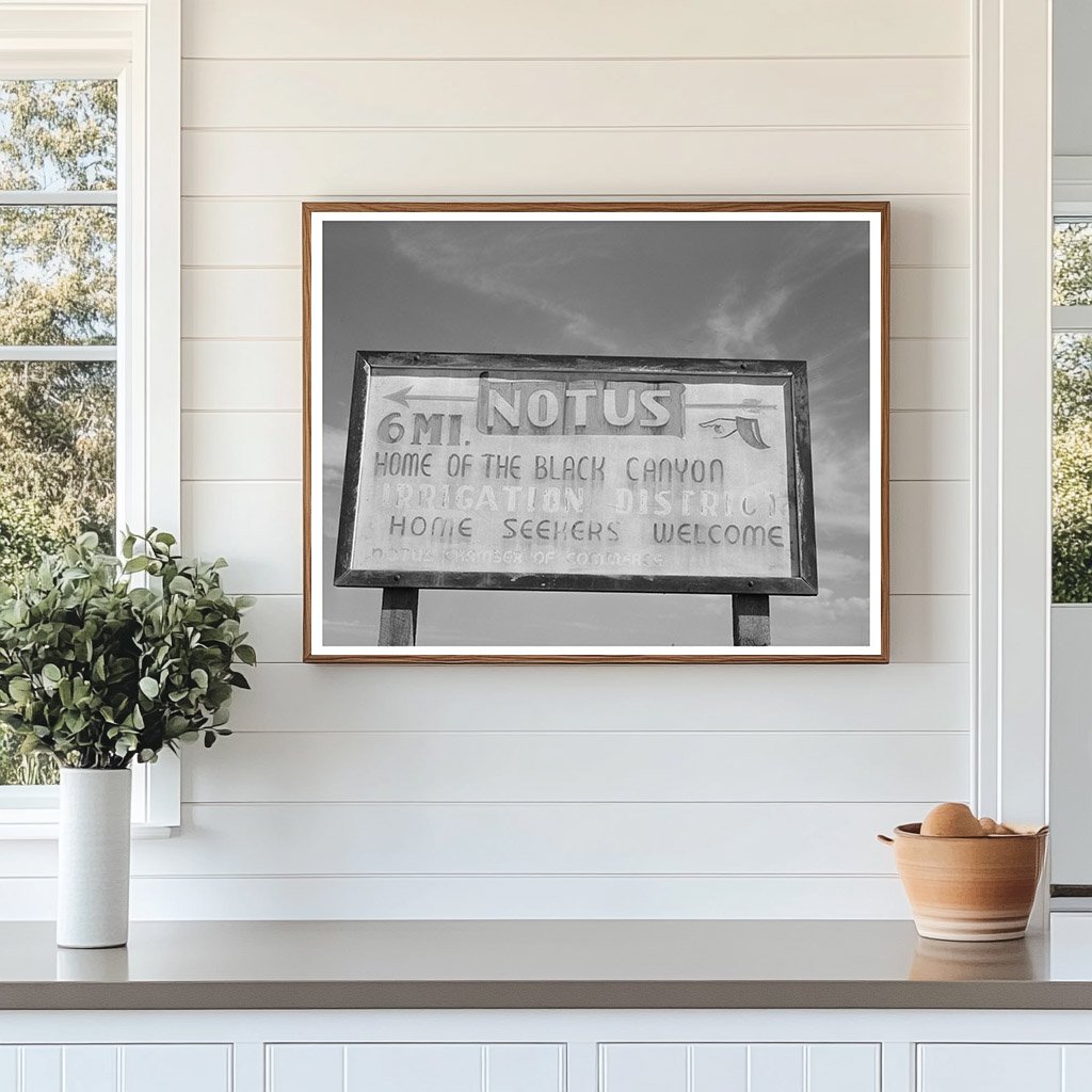 Black Canyon Irrigation Project Idaho 1941