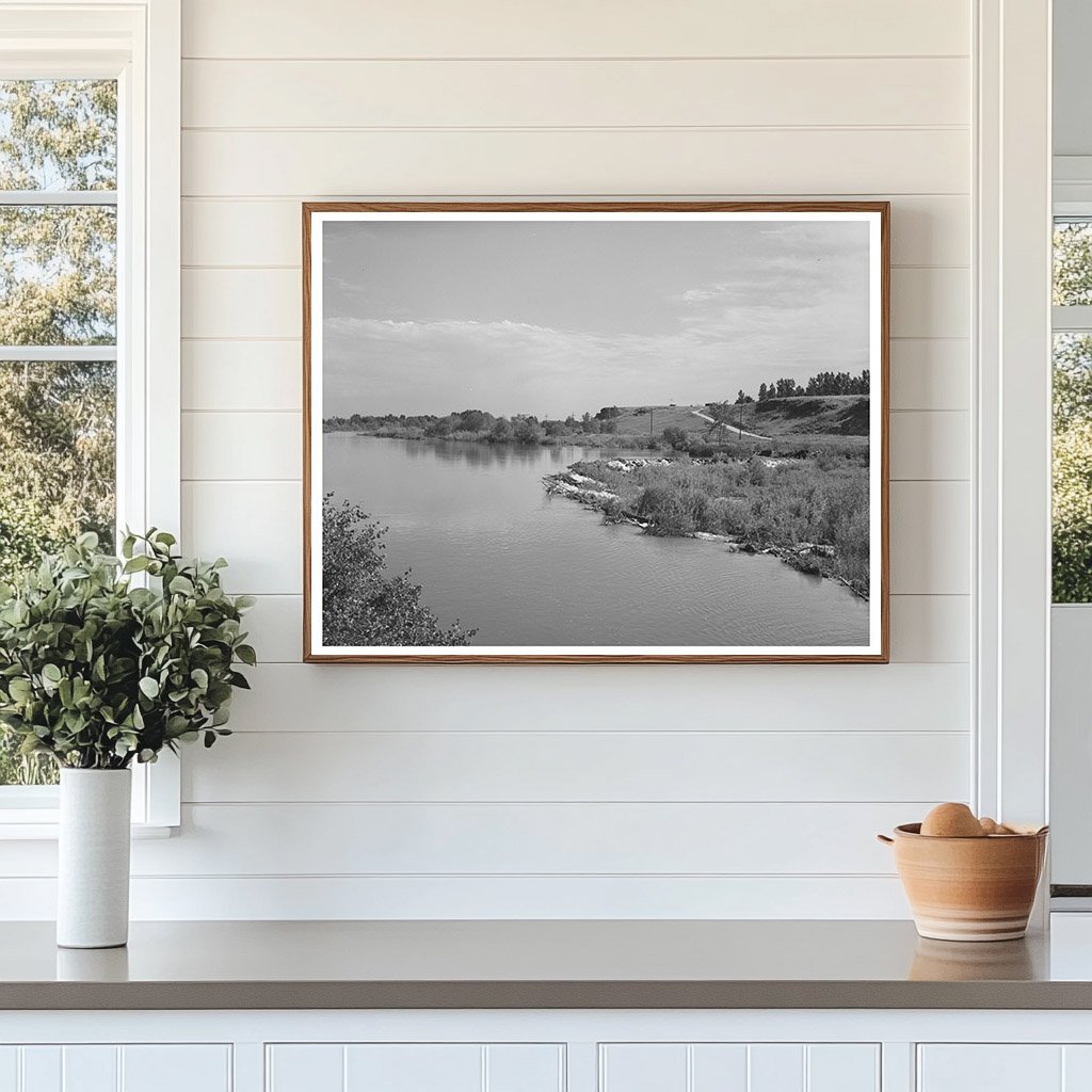 Boise River Caldwell Canyon County Idaho June 1941