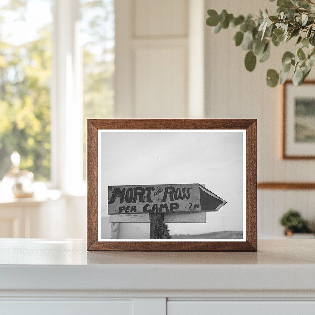 Contractors Pea Workers Camp Idaho June 1941