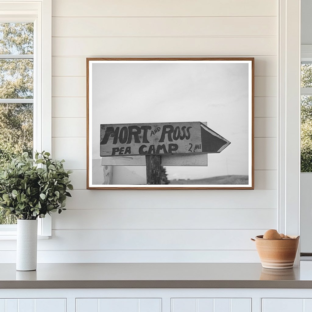 Contractors Pea Workers Camp Idaho June 1941