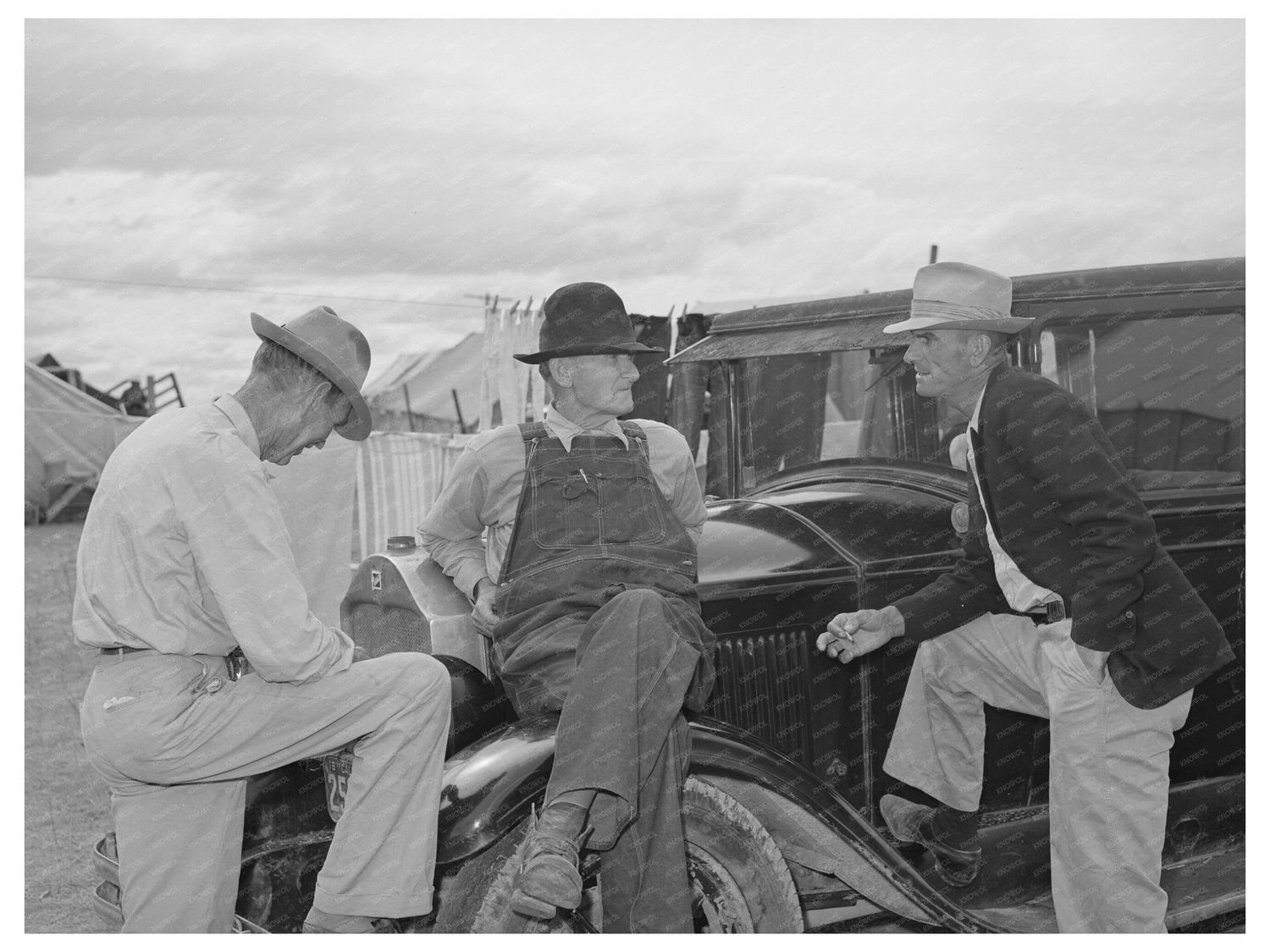 Pea Pickers in Canyon County Idaho June 1941