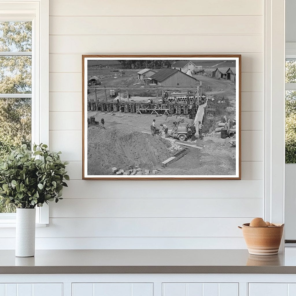 Tiling for Irrigation in Canyon County Idaho June 1941