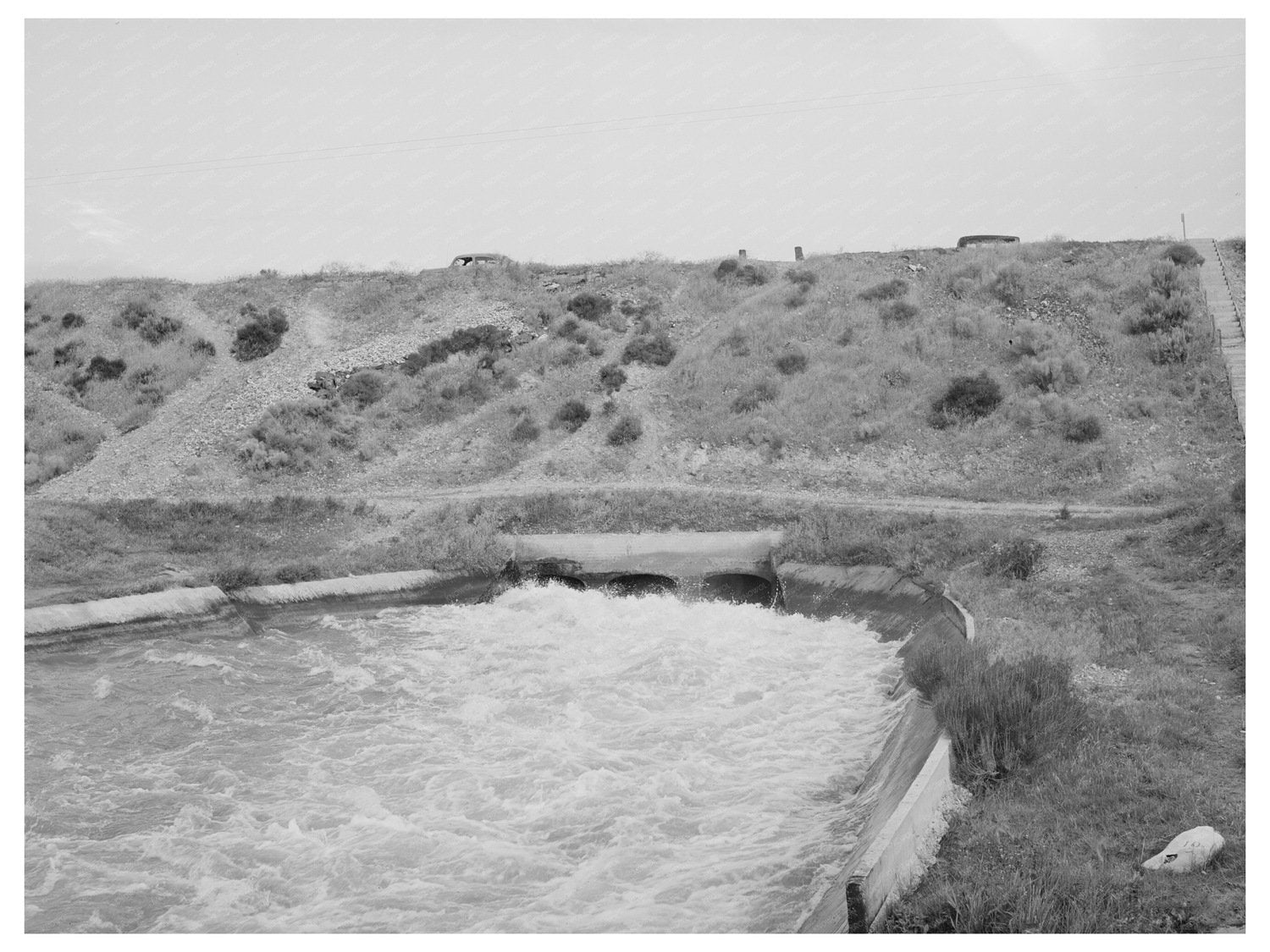 Irrigation Water Flows from Deer Flat Reservoir 1941