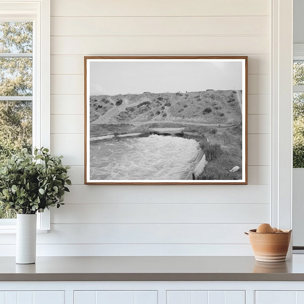 Irrigation Water Flows from Deer Flat Reservoir 1941