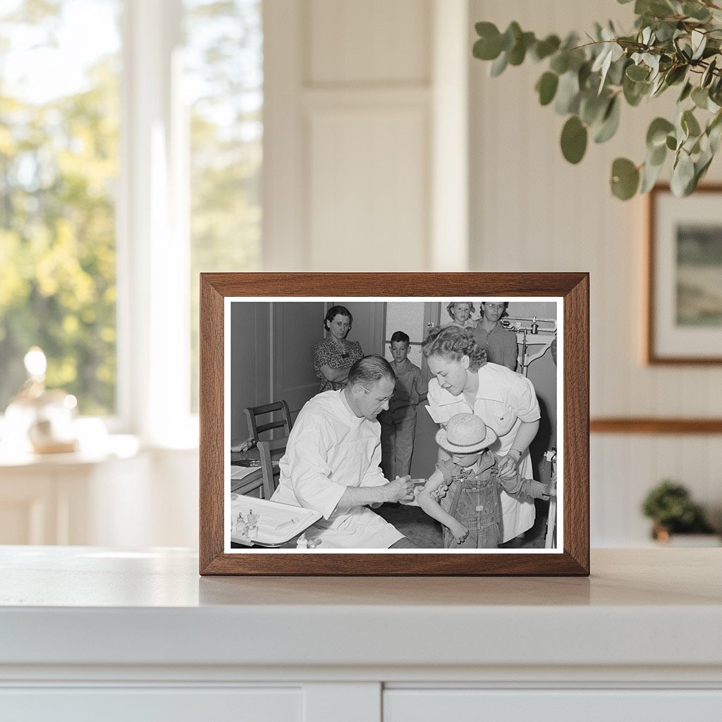 Boy Receives Tick Fever Serum Injection Caldwell Idaho 1941