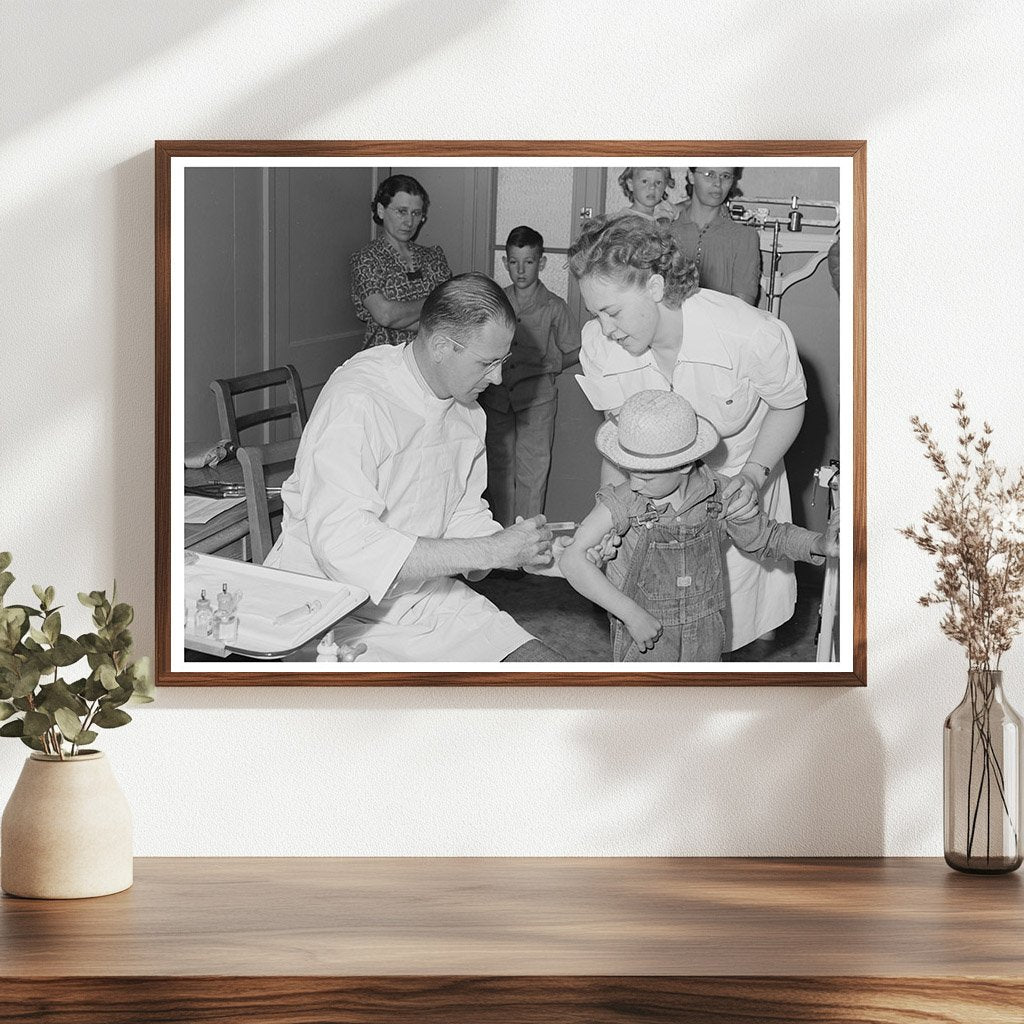 Boy Receives Tick Fever Serum Injection Caldwell Idaho 1941