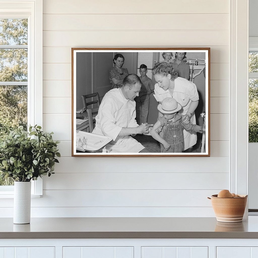 Boy Receives Tick Fever Serum Injection Caldwell Idaho 1941
