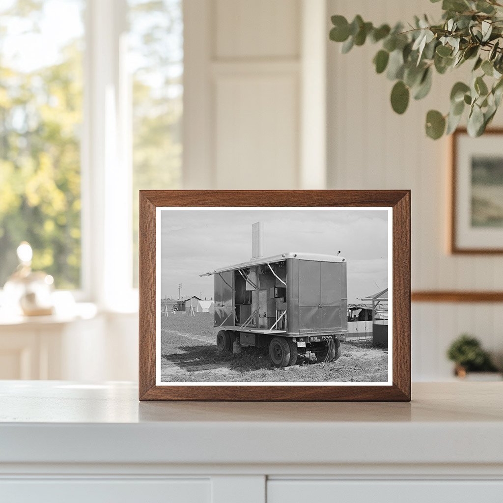 Diesel Power Unit at Farm Security Administration Camp 1941