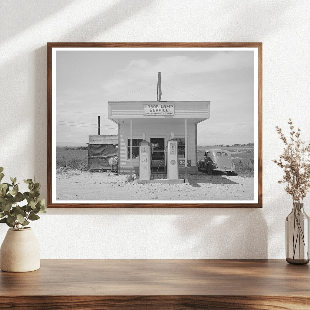 Caldwell Idaho Filling Station and Store June 1941