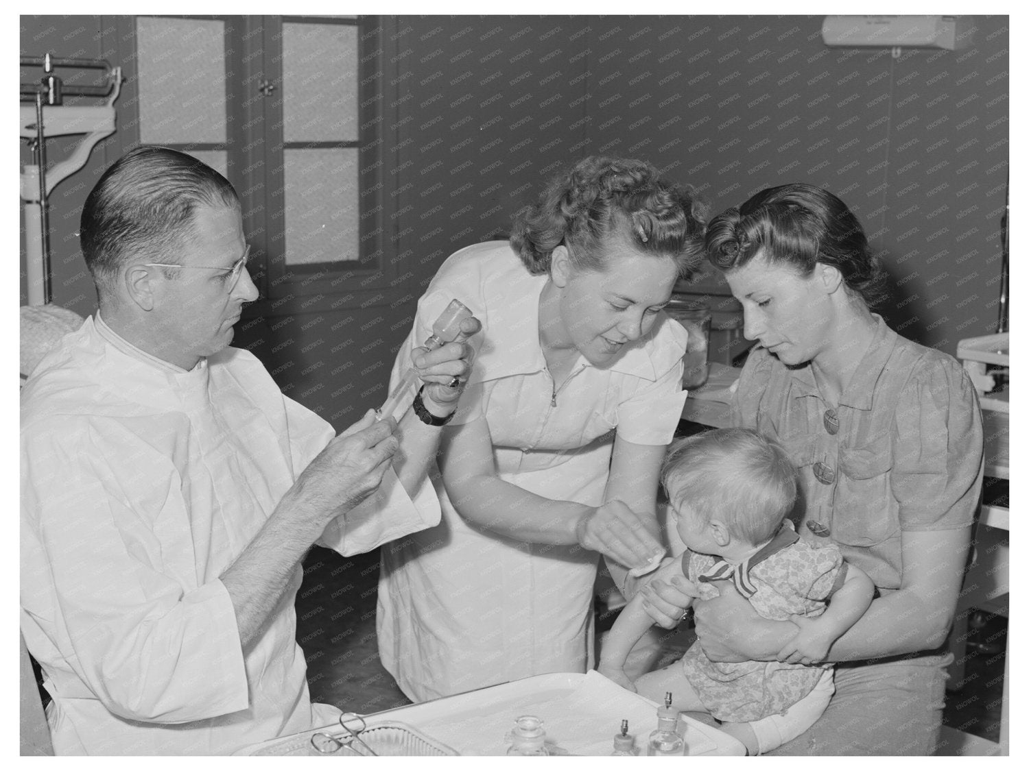 Farm Labor Camp Clinic Caldwell Idaho June 1941