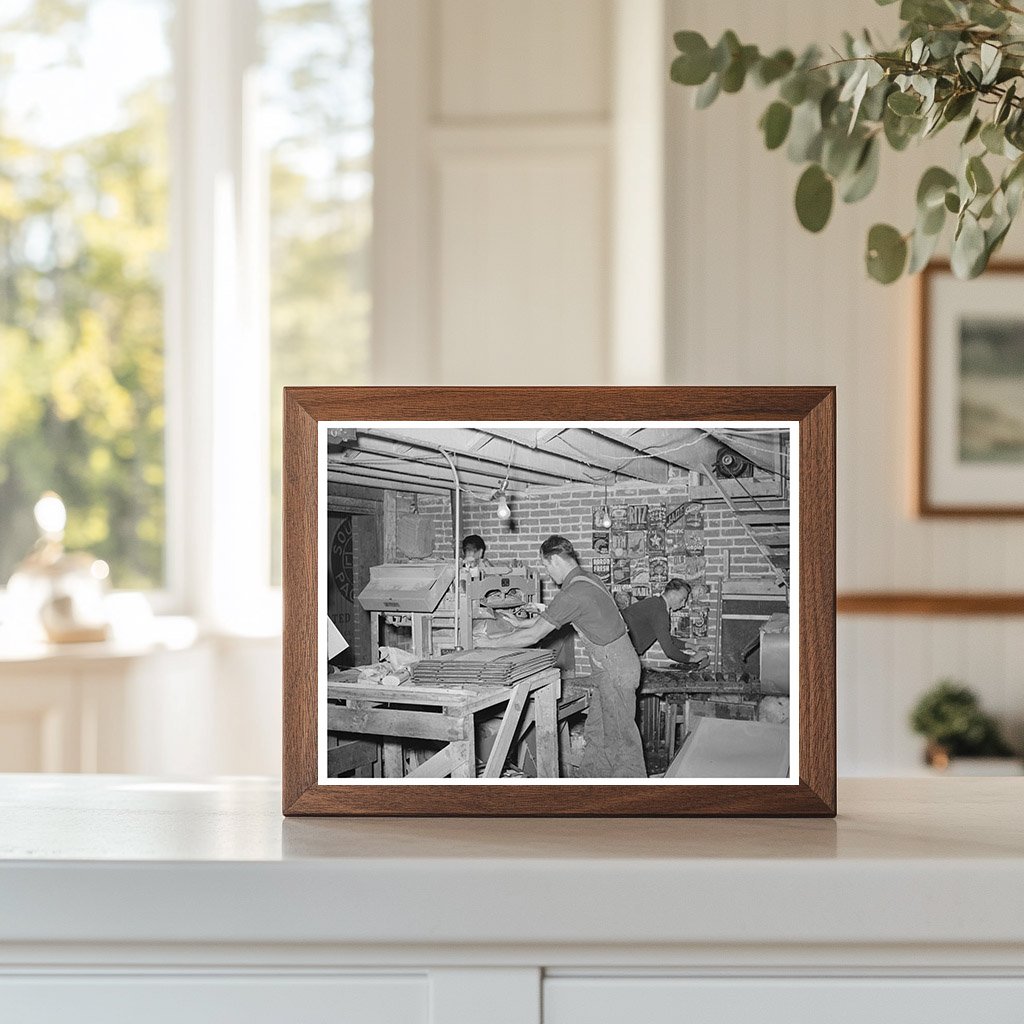 Lettuce Packing Plant in Canyon County Idaho June 1941